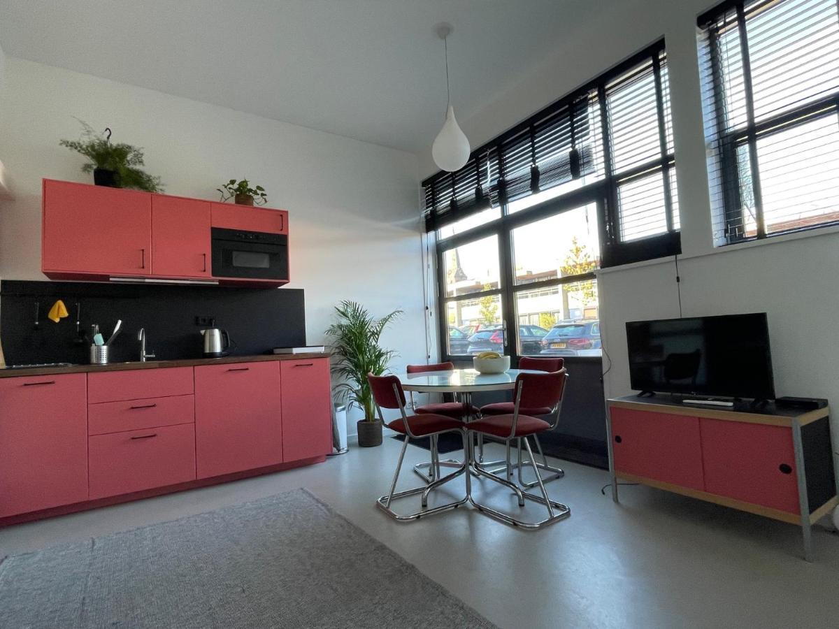 Studio 28A5 With Free Parking Place Amsterdam Exteriör bild